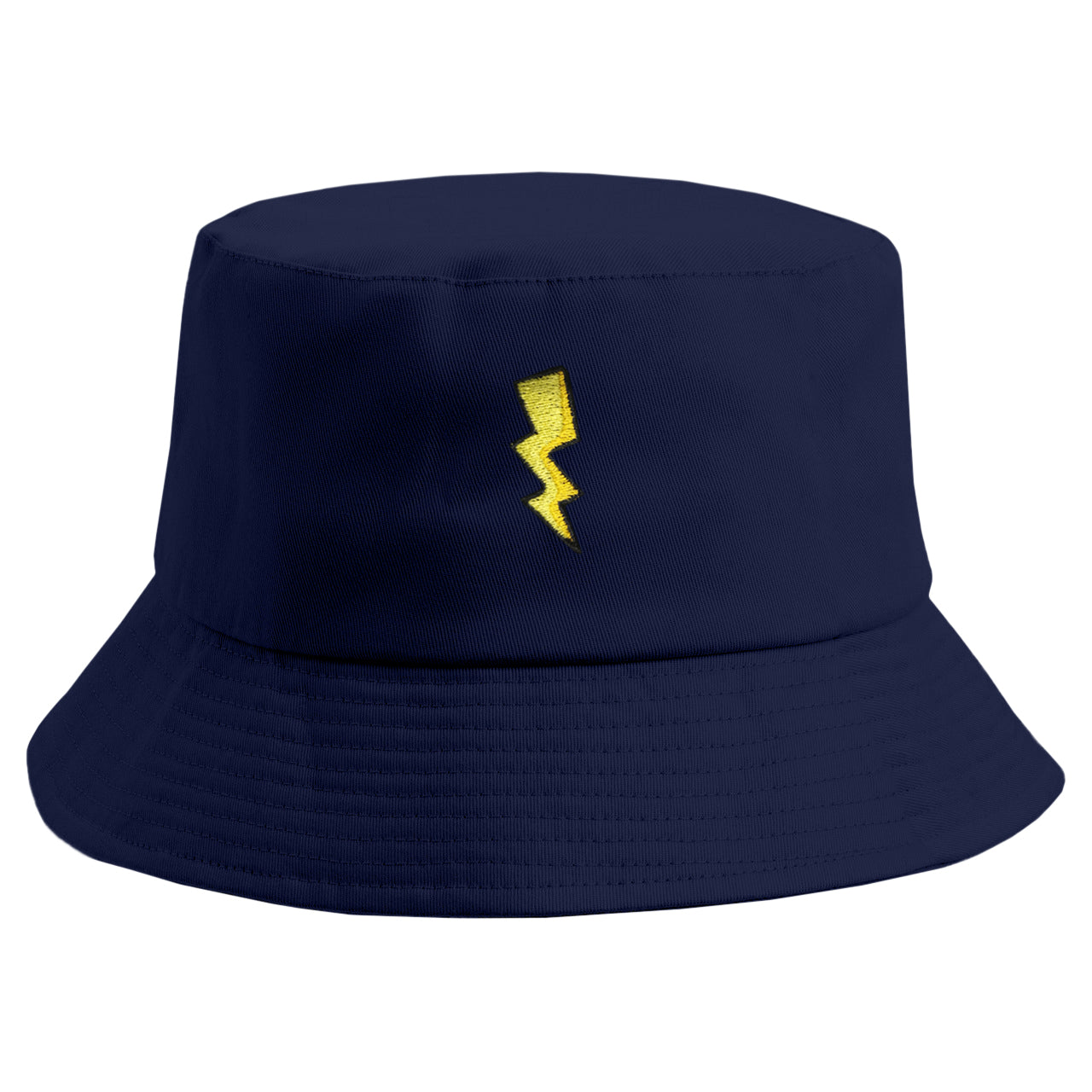 Embroidered Electric Thunder Bucket Hat