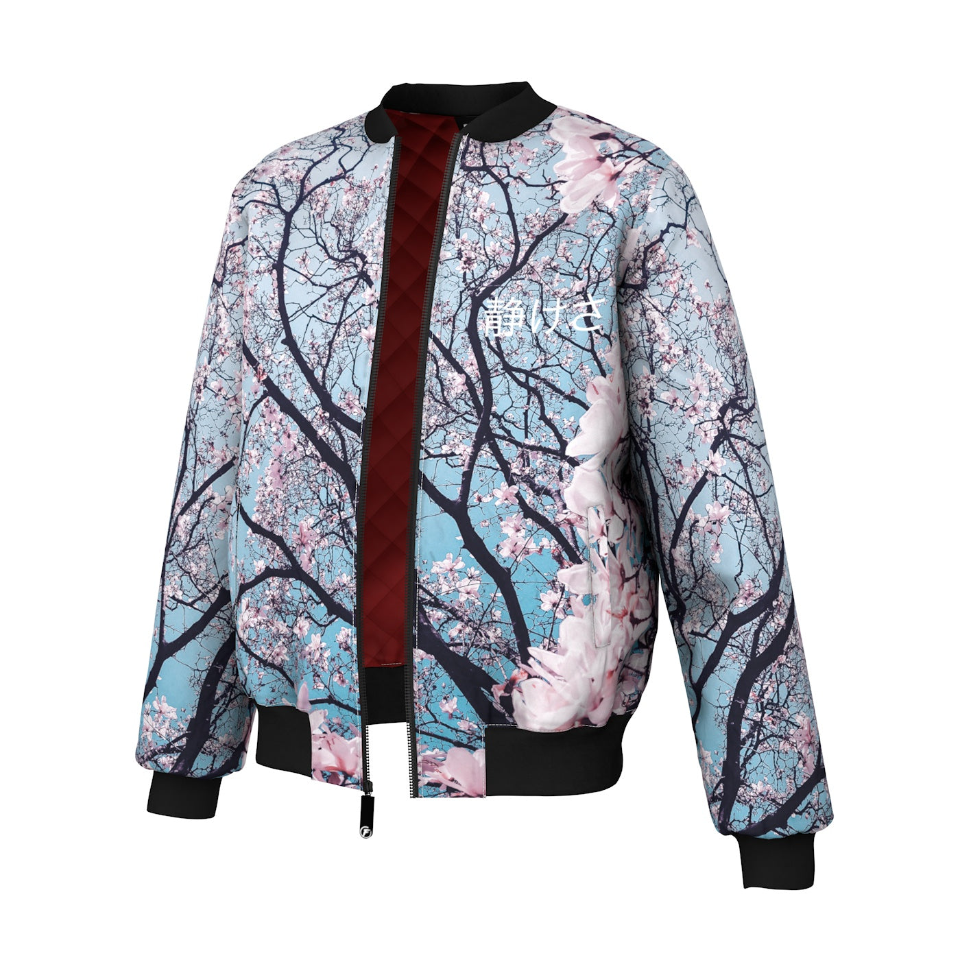 Cherry Blossom Bomber Jacket