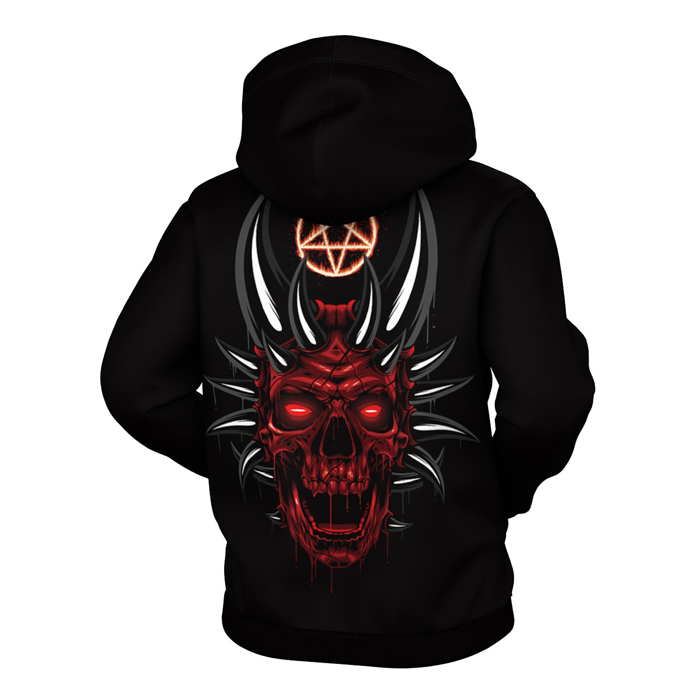 Demon Zip Up Hoodie