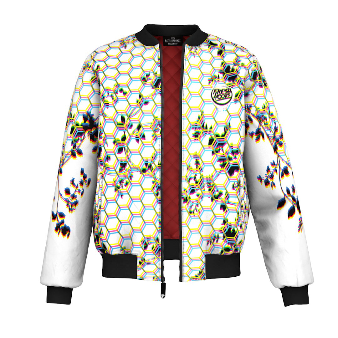 Rainbow Panda x PUBG Bomber Jacket