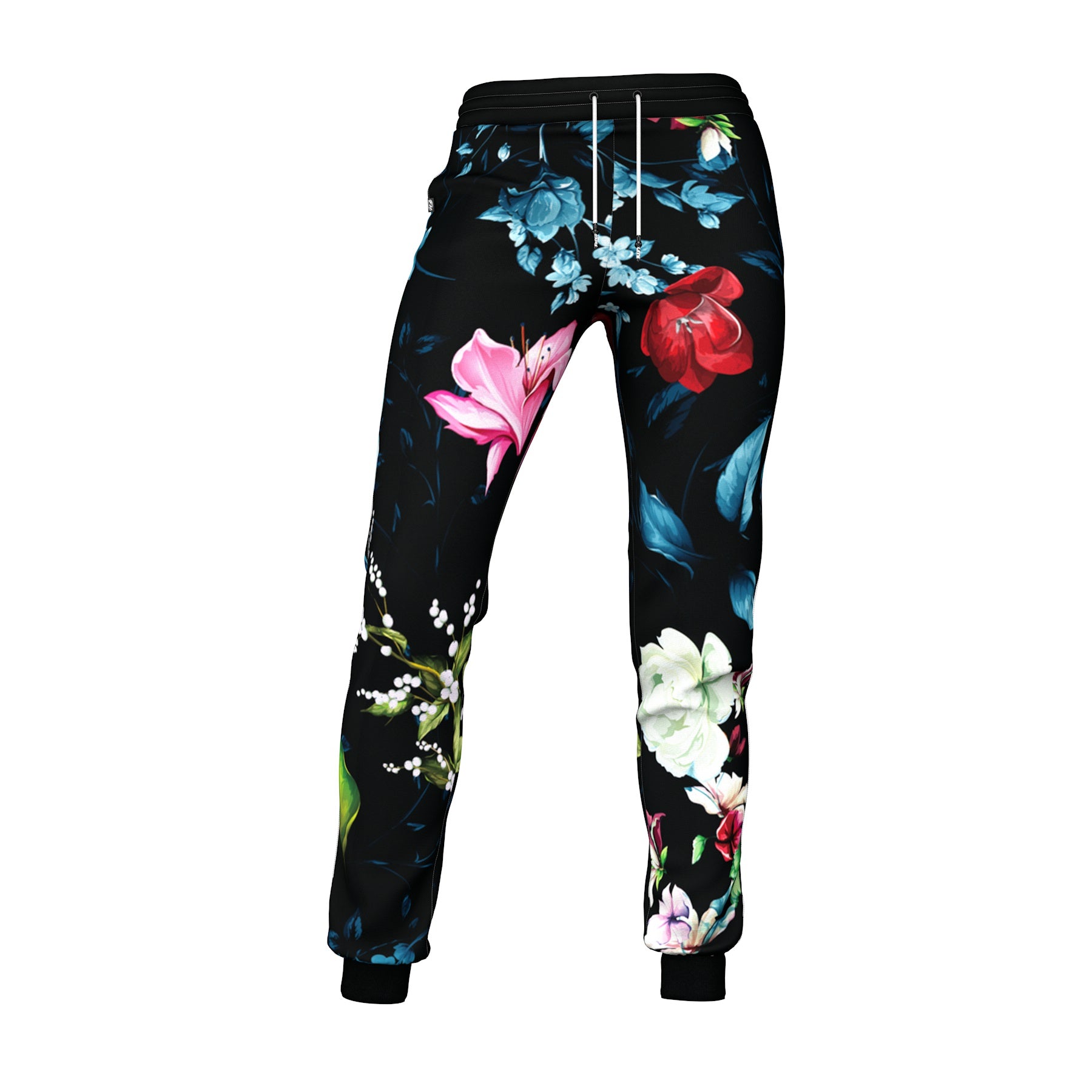 Dark Floral Women Sweatpants