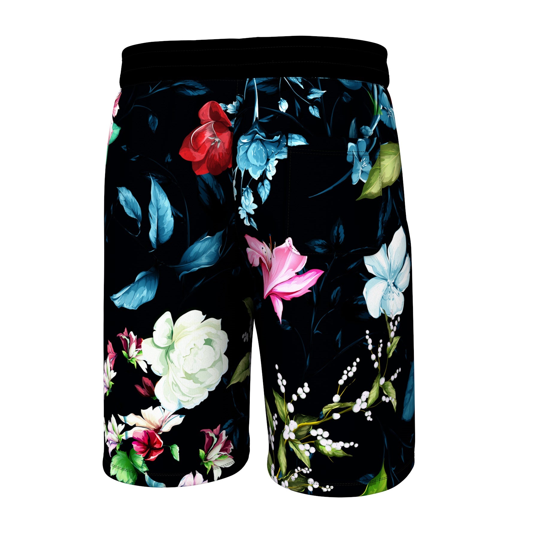 Dark Floral Shorts