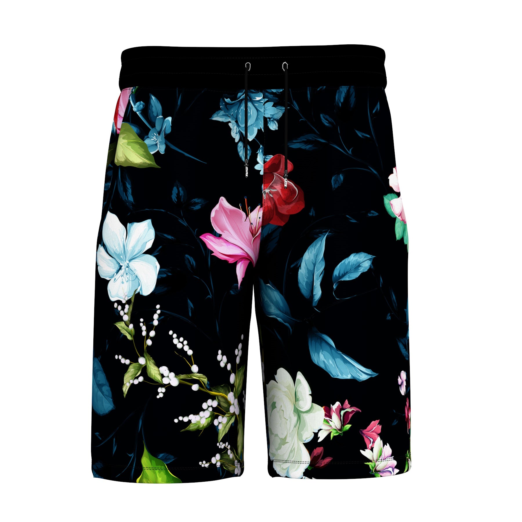 Dark Floral Shorts