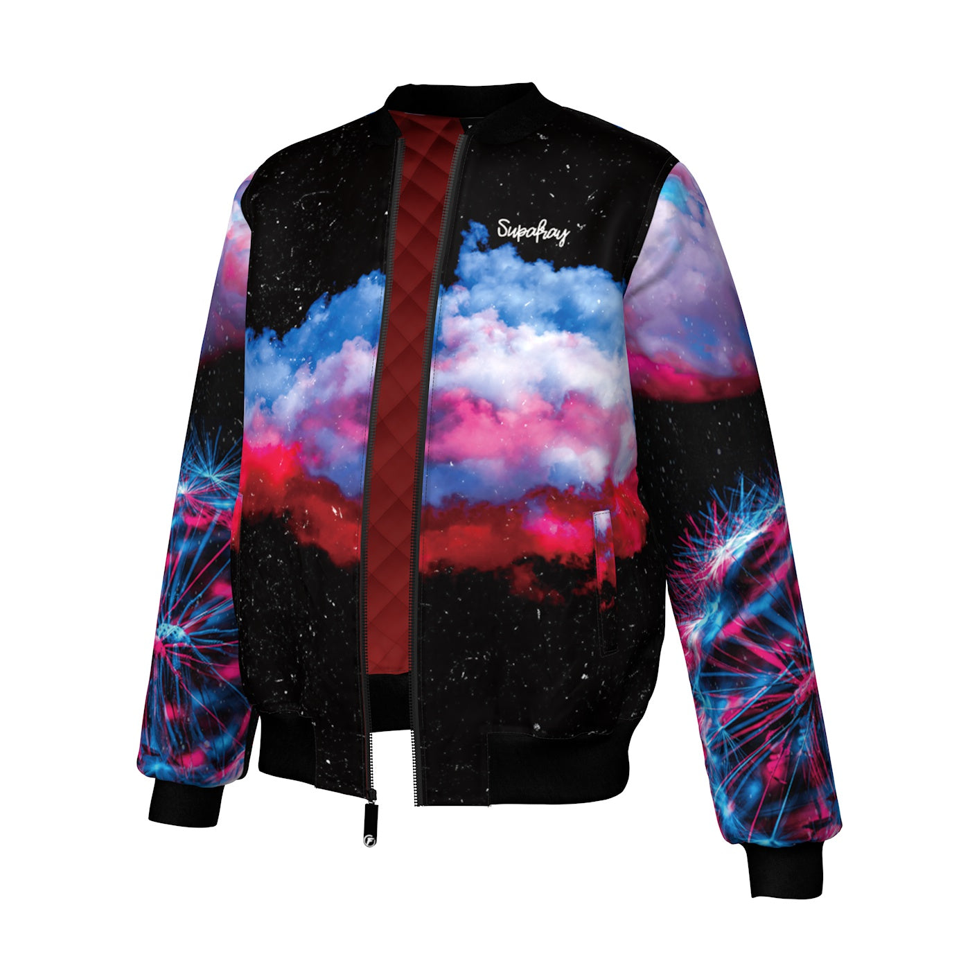 Floating In Space Bomber Jacket