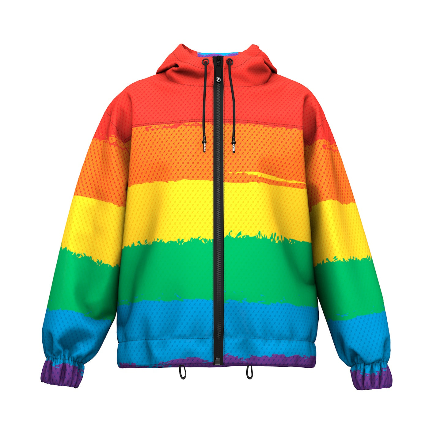 LGBTQ Rainbow Windbreaker