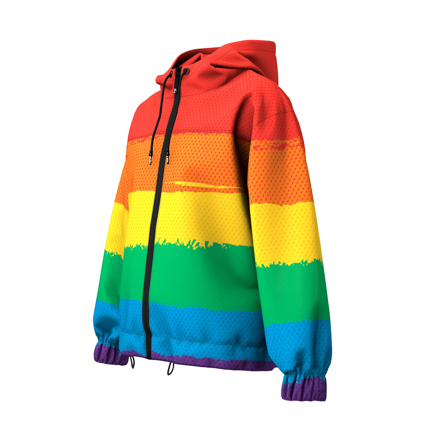 LGBTQ Rainbow Windbreaker