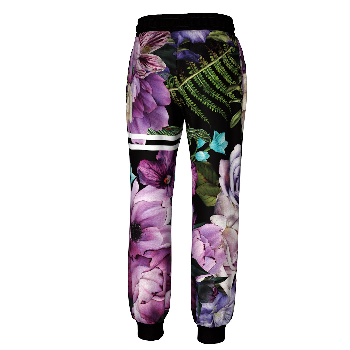 Magenta Purple Blossom Sweatpants