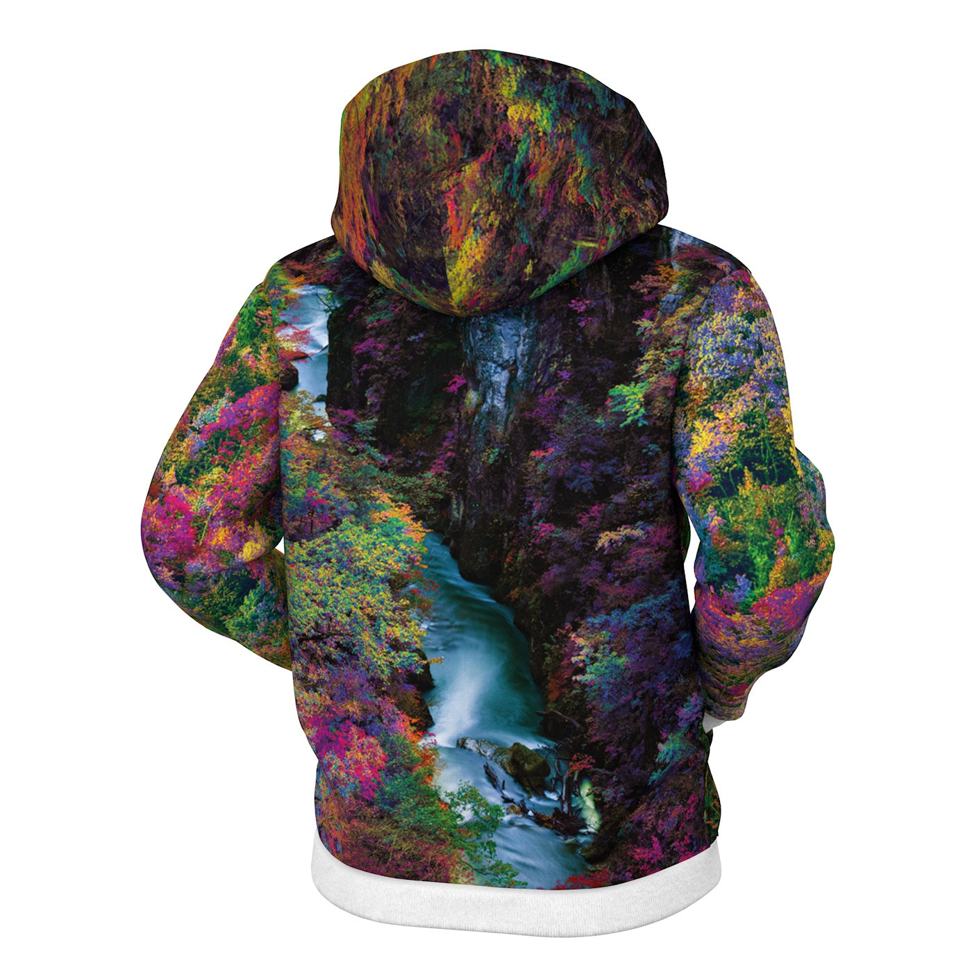 Psychedelic Forest Zip Up Hoodie