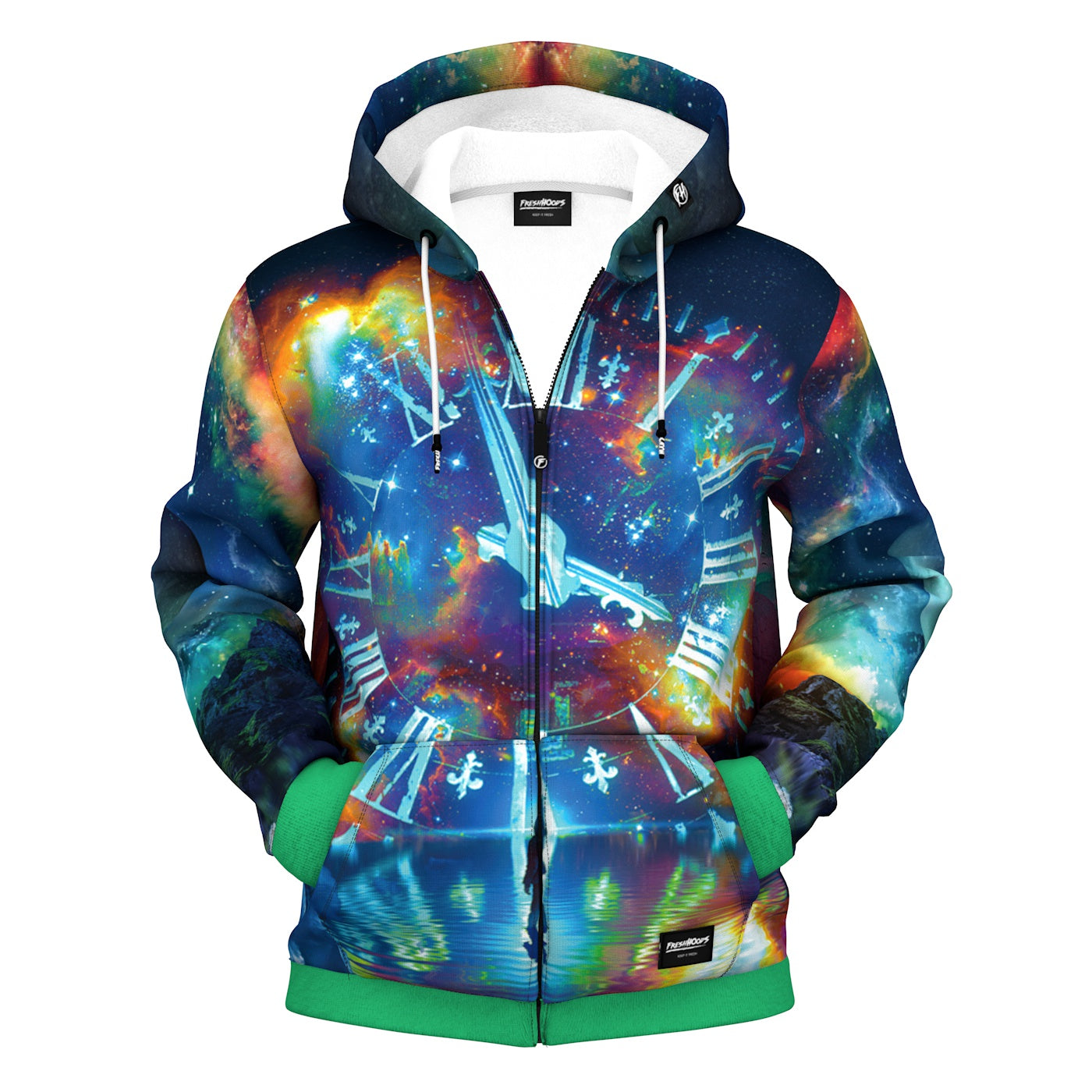 Sky House Zip Up Hoodie