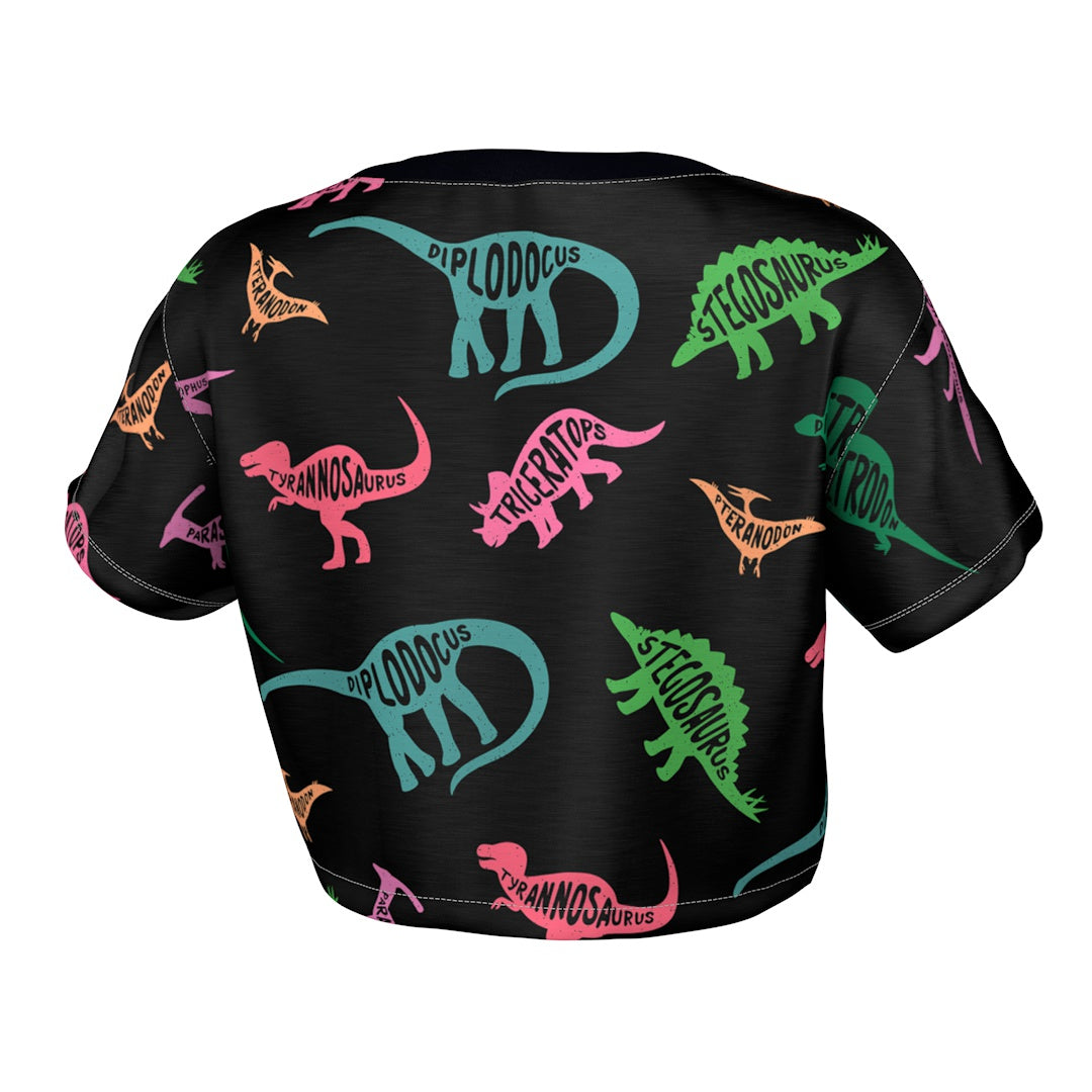 Dinosaurs Crop Top